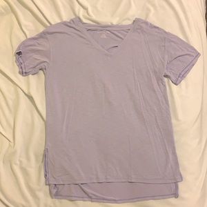 American eagle cotton lavender tee